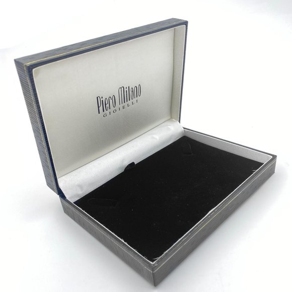Piero Milano Natural Diamond Drop Pendant Necklace 18K White Gold 1.68cttw